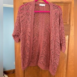 Elbow length cardigan